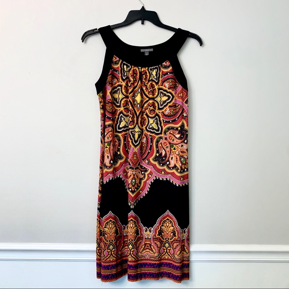 Apt 9 sleeveless shirt dress boho large